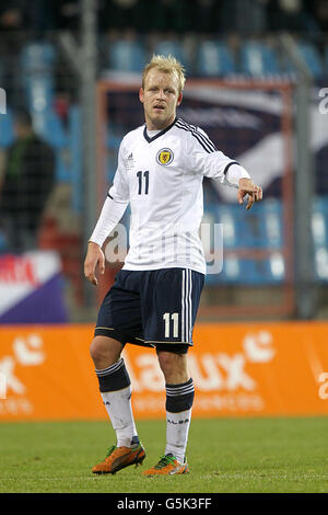 Fußball - International freundlich - Luxemburg gegen Schottland - Stade Josy Barthel. Steven Naismith, Schottland Stockfoto