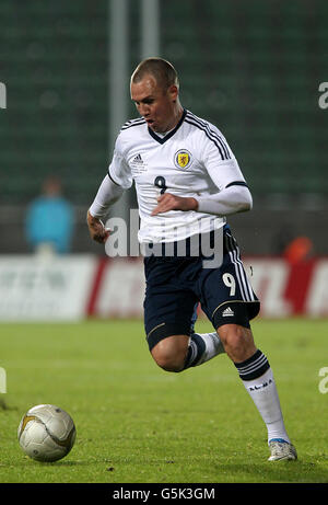 Fußball - International freundlich - Luxemburg gegen Schottland - Stade Josy Barthel. Kenny Miller, Schottland Stockfoto