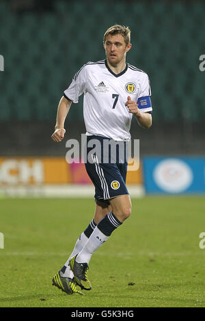 Fußball - International freundlich - Luxemburg gegen Schottland - Stade Josy Barthel. Darren Fletcher, Schottland Stockfoto