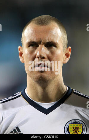 Fußball - International freundlich - Luxemburg gegen Schottland - Stade Josy Barthel. Kenny Miller, Schottland Stockfoto