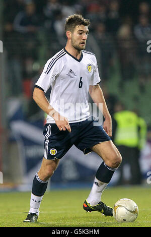 Fußball - International freundlich - Luxemburg gegen Schottland - Stade Josy Barthel. Charlie Mulgrew, Schottland Stockfoto