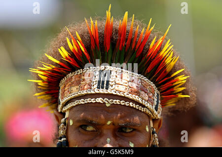 Königliche Tour von Papua-Neu-Guinea - Tag 2 Stockfoto