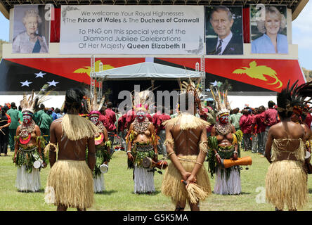 Königliche Tour von Papua-Neu-Guinea - Tag 2 Stockfoto