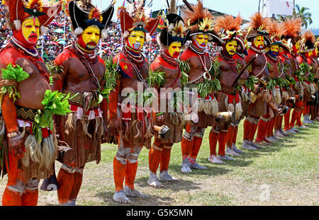 Königliche Tour von Papua-Neu-Guinea - Tag 2 Stockfoto