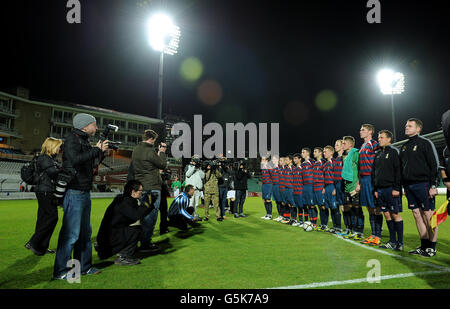 Fußball - FA-Cup-Finale Revanche - Wanderers V Royal Engineers - das KIA Oval Stockfoto