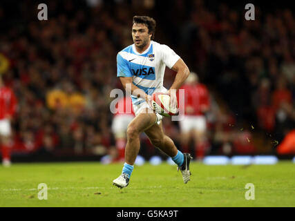 Rugby-Union - Dove Men-Serie - Wales V Argentinien - Millennium Stadium Stockfoto