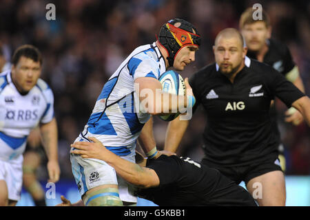 Rugby-Union - EMV-Prüfung - Schottland V Neuseeland - Murrayfield Stockfoto