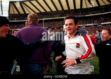 Rugby-Union - Five Nations Championship - England V Schottland Stockfoto