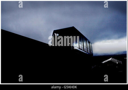 Standseilbahn cairnGorm Stockfoto