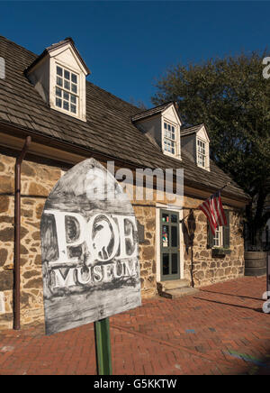 PoE Museum in Richmond Virginia Stockfoto