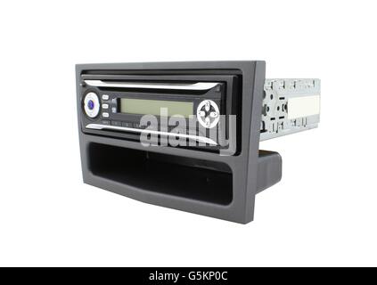 Radio CD-Spieler 1DIN Stockfoto