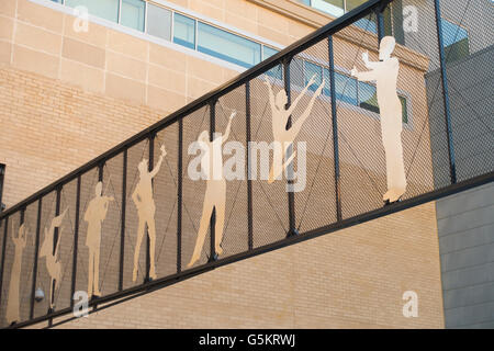 Richmond Mitte Bühne Performing Arts center Virginia Stockfoto