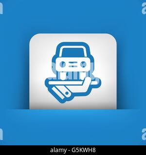 Auto-Service-Symbol Stock Vektor