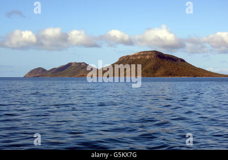 Cape Bedford angesehen von der Great Barrier Reef-Lagune, Cape-York-Halbinsel, Queensland, Australien Stockfoto