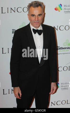 Daniel Day-Lewis im Savoy-Kino in Dublin, für die Europa-Premiere von Lincoln. Stockfoto