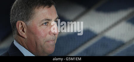 Fußball - Schottland-Pressekonferenz - Hampden Park Stockfoto