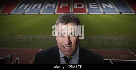 Fußball - Schottland Pressekonferenz - Hampden Park. Der neue schottische Assistant Manager Mark McGhee bei einer Pressekonferenz im Hampden Park, Glasgow. Stockfoto