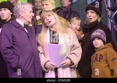 Christmas Carol-Konzert Stockfoto