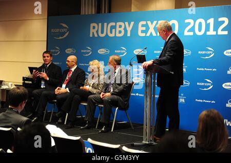 Expo 2012 - Tag eins - Twickenham Rugby Stockfoto