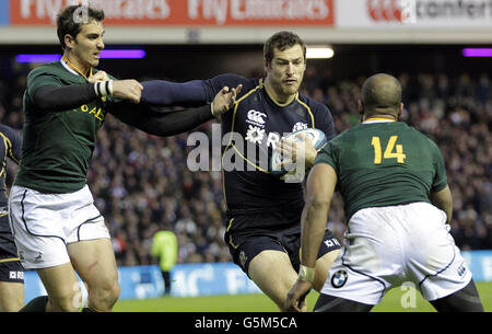 Rugby-Union - EMV-Prüfung - Schottland V Südafrika - Murrayfield Stockfoto