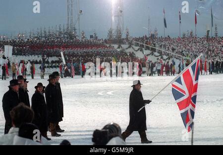 Olympischen Winterspiele 1994 Eröffnung Stockfoto