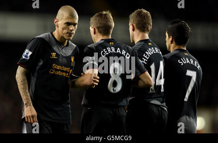 Fußball - Barclays Premier League - Tottenham Hotspur gegen Liverpool - White Hart Lane Stockfoto