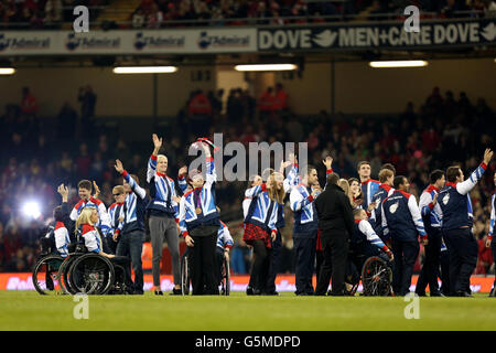 Rugby-Union - Dove Men-Serie - Wales V Samoa - Millennium Stadium Stockfoto
