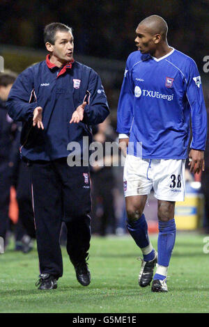 Manchester City V Ipswich Stockfoto