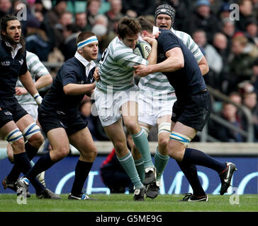 Rugby Union - 2012 Varsity Match - Oxford gegen Cambridge - Twickenham Stadium. Cambridge's Danny Holmes in Aktion während des Oxford Cambridge Varsity-Spiels im Twickenham Stadium, London. Stockfoto