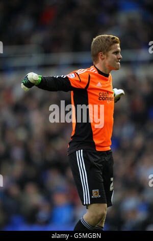 Fußball - npower Football League Championship - Birmingham City / Hull City - St Andrews. Ben Amos, Torwart von Hull City Stockfoto