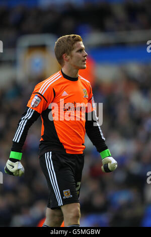 Fußball - npower Football League Championship - Birmingham City / Hull City - St Andrews. Ben Amos, Torwart von Hull City Stockfoto