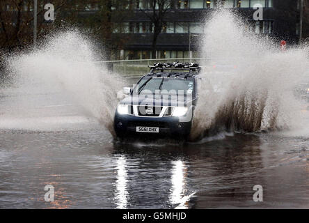 Herbstwetter am 22. November Stockfoto