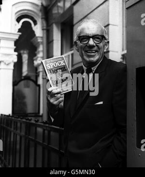 Dr. Benjamin Spock 1970 Stockfoto
