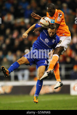 Fußball - Npower Football League Championship - Blackpool V Birmingham City - Bloomfield Road Stockfoto