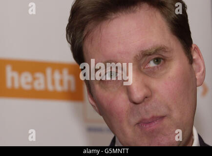 Gesundheitsminister Alan Milburn Stockfoto