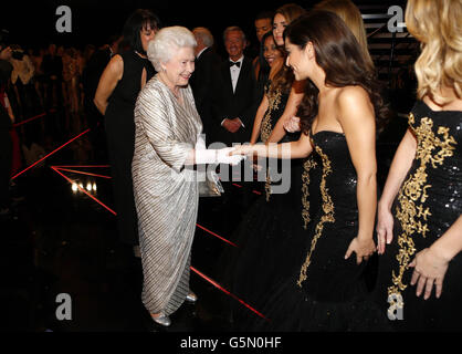 Der 2012 Royal Variety Performance Stockfoto