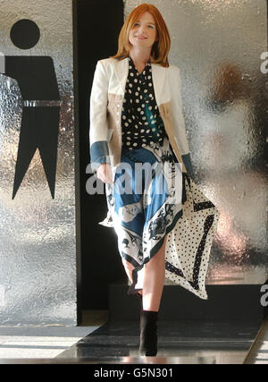 PATSY PALMER CATWALK Stockfoto