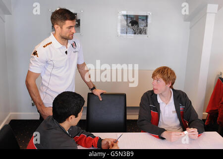 Fußball - Fulham Stiftung Event - Craven Cottage Stockfoto