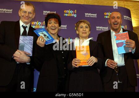 Whitbread Book Awards Autoren Stockfoto