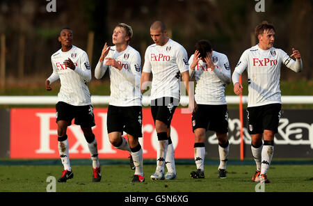 Fußball - u-21 Premier League - Fulham gegen Liverpool - Motspur Park Stockfoto