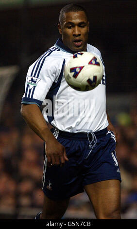 FUßBALL TOTTENHAM HOTSPUR LES FERDINAND Stockfoto