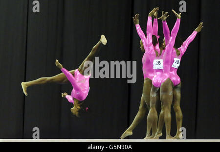 Gymnastik - Glasgow Weltcup - Emirates Arena Stockfoto