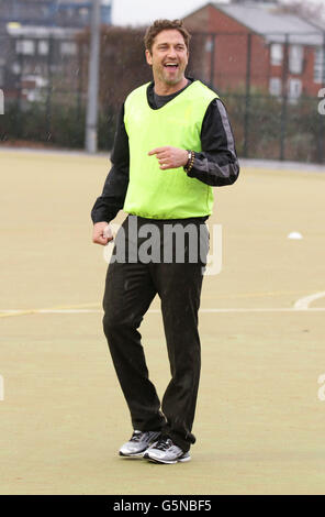 Street League Nächstenliebe Trainingseinheit Stockfoto