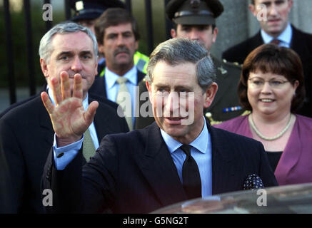 Prince Charles besucht Dublin Stockfoto