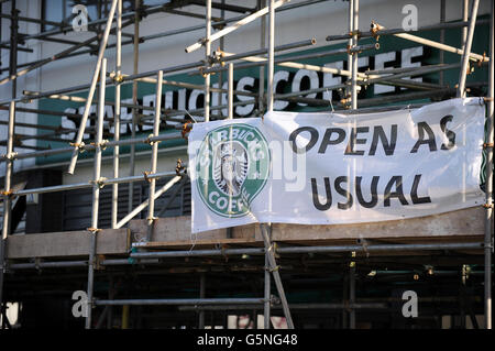 Fußball - Npower Football League Championship - Derby County gegen Leeds United - Pride Park Stockfoto