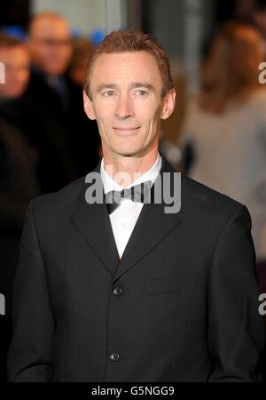 Jed Brophy bei der UK-Premiere von The Hobbit: An Unexpected Journey am Odeon Leicester Square in London. Stockfoto