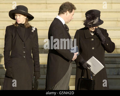 Prinzessin Margaret Beerdigung Stockfoto