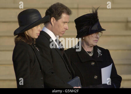 Prinzessin Margaret Funeral Stockfoto