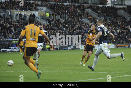 Fußball - Npower Football League Championship - Hull City gegen Huddersfield Town - KC Stadium Stockfoto