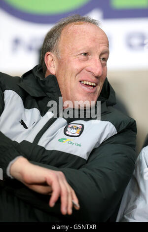 Fußball - Johnstone's Paint Trophy - Northern Sektion - Quarter-Final - Coventry City / Sheffield United - Ricoh Arena. Coventry City Torwarttrainer Steve Ogrizovic Stockfoto